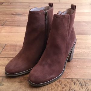 Seychelles Suede Boots, 8.5